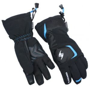 BLIZZARD-Reflex junior ski gloves, black/blue Čierna 6