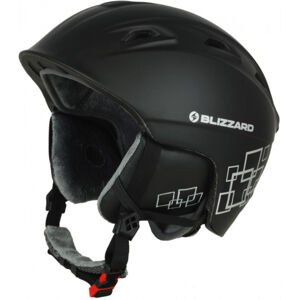 BLIZZARD-DEMON ski helmet, black matt/silver squares Čierna 56/59 cm 20/21
