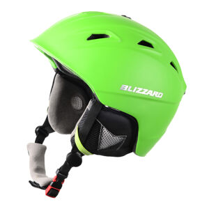BLIZZARD-DEMON ski helmet, neon green matt Zelená 56/59 cm 19/20
