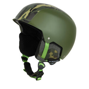 BLIZZARD-Guide ski helmet, dark green matt/camouflage matt Zelená 60/63 cm 20/21