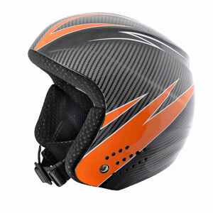 BLIZZARD-RACE ski helmet, carbon orange, size 50-52 uni Čierna 50/52 cm 19/20