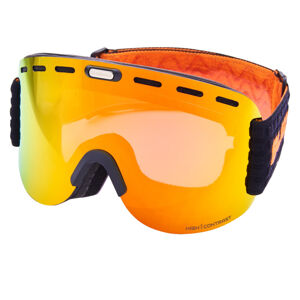 BLIZZARD-Ski Gog. 922 MDAVZWO, black matt, orange2, silver mirror, sm Oranžová UNI
