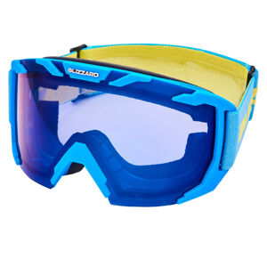 BLIZZARD-Ski Gog. 925 MDAZO, neon blue matt, smoke2, blue mirror Modrá UNI