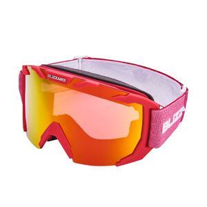 BLIZZARD-Ski Gog. 925 MDAZO, raspberry matt, smoke2, red mirror Ružová UNI