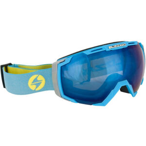 BLIZZARD-Ski Gog. 926 MDAVZSO, neon blue matt, smoke2, blue mirror Modrá UNI