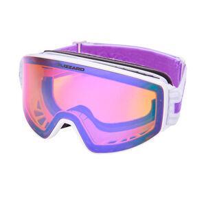 BLIZZARD-Ski Gog. 931 MDAZO, white shiny, rosa2, purple REVO Biela UNI