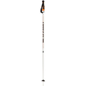 BLIZZARD-Allmountain ski poles, silver/neon orange Mix 110 cm