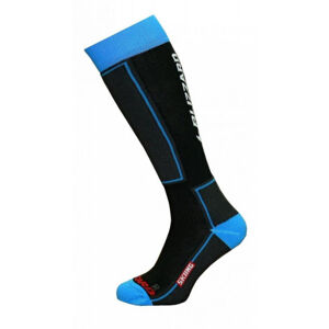 BLIZZARD-Skiing ski socks junior, black/blue Čierna 24/26