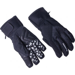 BLIZZARD-Chamonix ski gloves, black/grey, 9 Čierna