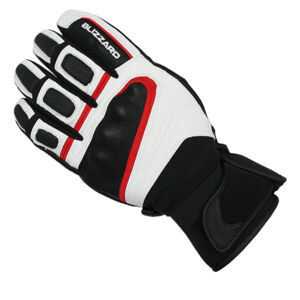 BLIZZARD-Competition ski gloves, black/white/red 10 Biela