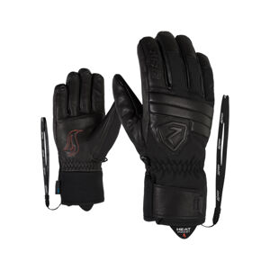 ZIENER-GLOWUS AS(R) AW glove ski alpine Čierna 8,5
