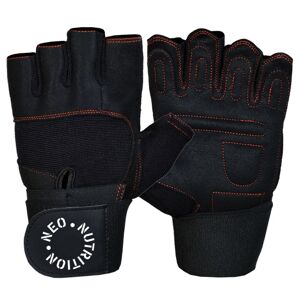 nu3tion Fitness rukavice pánske čierne XL
