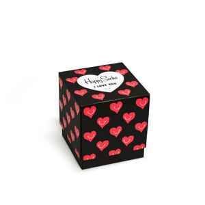 HAPPY SOCKS-(BOX)-I Love You Gift Box XLOV08-4300 Čierna 41/46