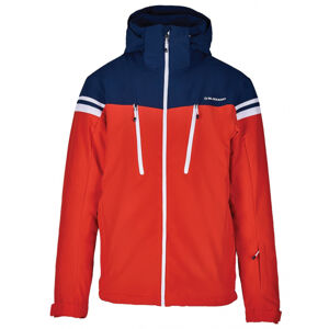 BLIZZARD-Mens Ski Jacket Civetta, red/dark blue/white Červená L