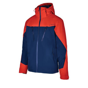 BLIZZARD-Mens Ski Jacket Stelvio, dark blue/red Modrá M