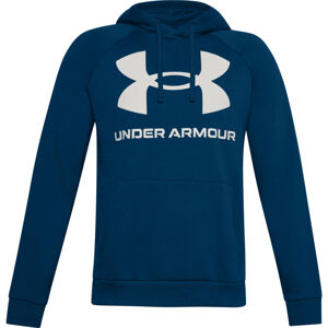 UNDER ARMOUR-UA Rival Fleece Big Logo HD-BLU Modrá S
