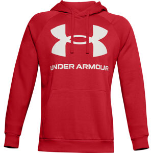UNDER ARMOUR-UA Rival Fleece Big Logo HD-RED Červená L