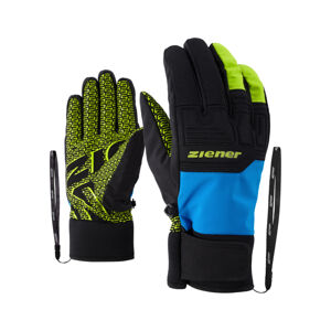 ZIENER-GARIM AS(R) glove ski alpine Blue Modrá 7,5