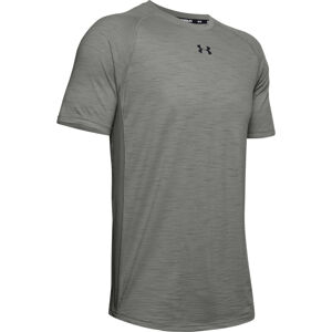 UNDER ARMOUR-Charged Cotton SS-GRN Šedá XL