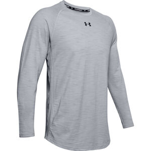 UNDER ARMOUR-UA Charged Cotton LS-GRY Šedá XL