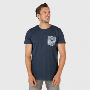 BRUNOTTI-Axle-Pkt-AO Mens T-shirt-0532-Space Blue Modrá L