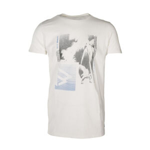BRUNOTTI-Tim-Print Mens T-shirt-0470-Blue Wave Biela XL