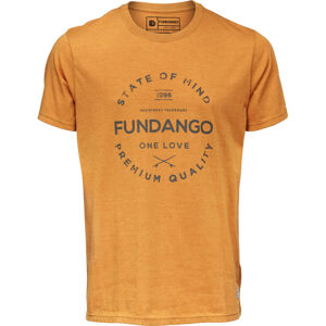 FUNDANGO-Basic T Logo 2-634-mustard Žltá M