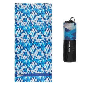 SPOKEY-MENORCA Rychleschnoucí plážový ručník 100x180 cm Modrá